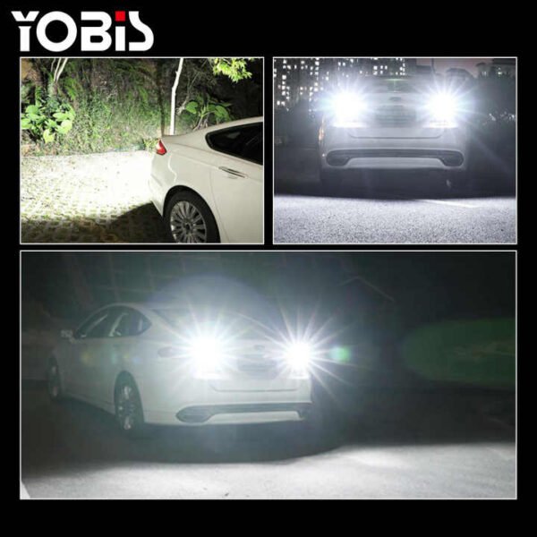 Yobis 150smd carro LED 1156 1157 7440 7443 canbus led luz de sinalização luz de freio - Imagem 10